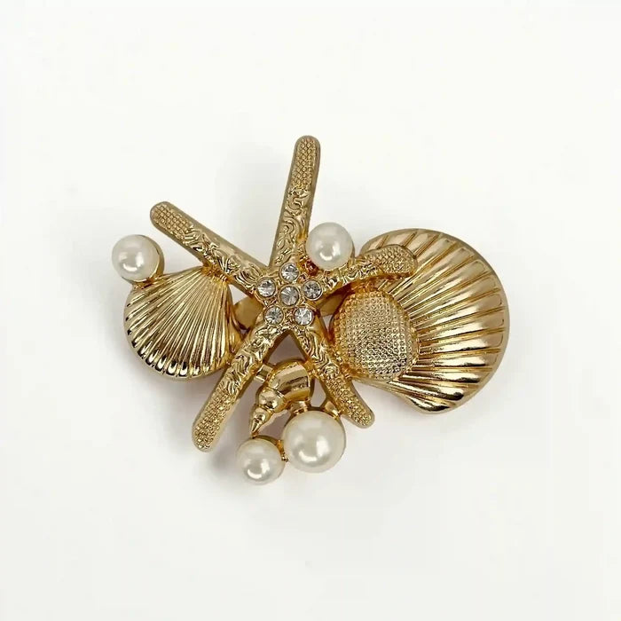 Rhinestone Elephant Brooch
