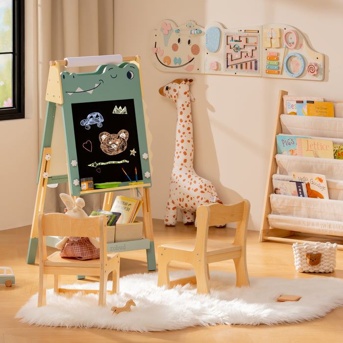 Easel+ Busy Board + Small Chair