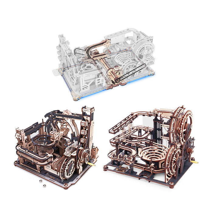 ROKR Bundle + + DIY gift bundle, product detail view: LGA01 Tower Coaster, LGC01 Cog Coaster and LG01 marble run kits LG01...