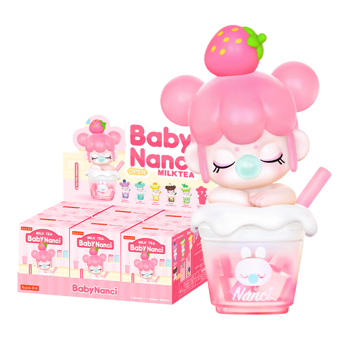 Rolife BabyNanci Milk Tea Series Surprise Figure Dolls NDXX collectible figure, product front view on neutral background