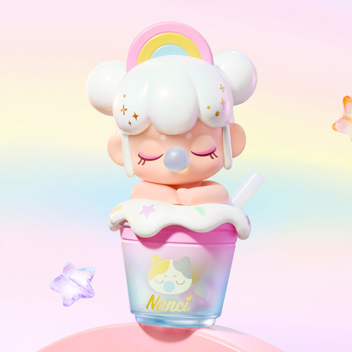 Rolife BabyNanci Milk Tea Series Surprise Figure Dolls NDXX collectible figure, detail of decorative elements and finish
