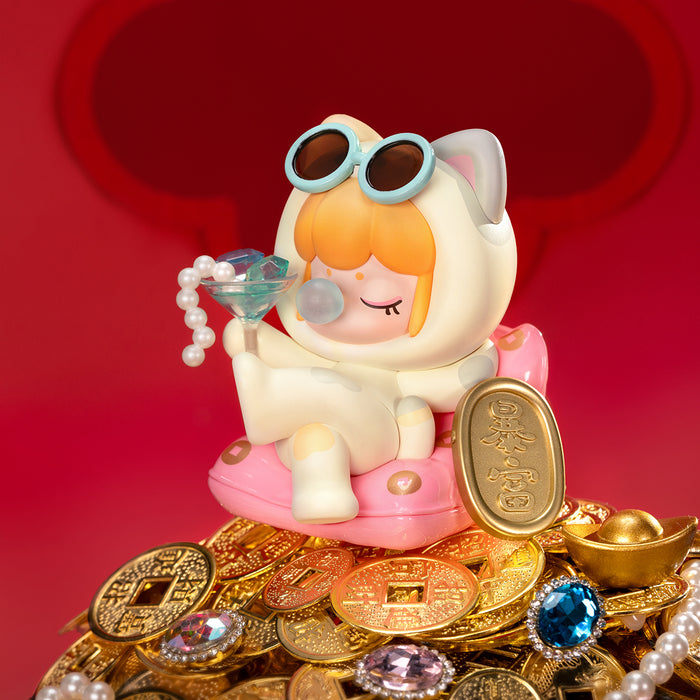 Rolife Nanci's Best Wishes Series Surprise Figure Dolls ZSXX collectible figure, top-down view of layout and arrangement