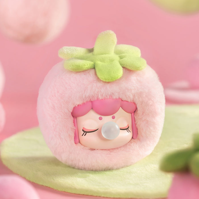 Rolife Nanci's Fruit Mood Surprise Plush Pendant MNCXX collectible figure, top-down view of layout and arrangement