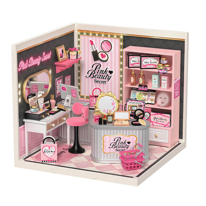 Rolife Super Creator Series, DIY miniature dollhouse kit, front product view