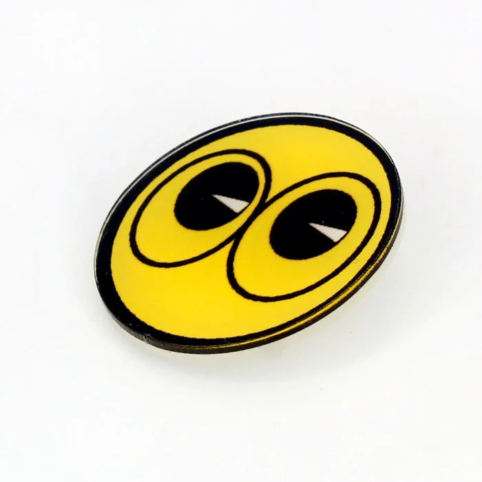 Rolling Eyes Emoji Brooch Pin