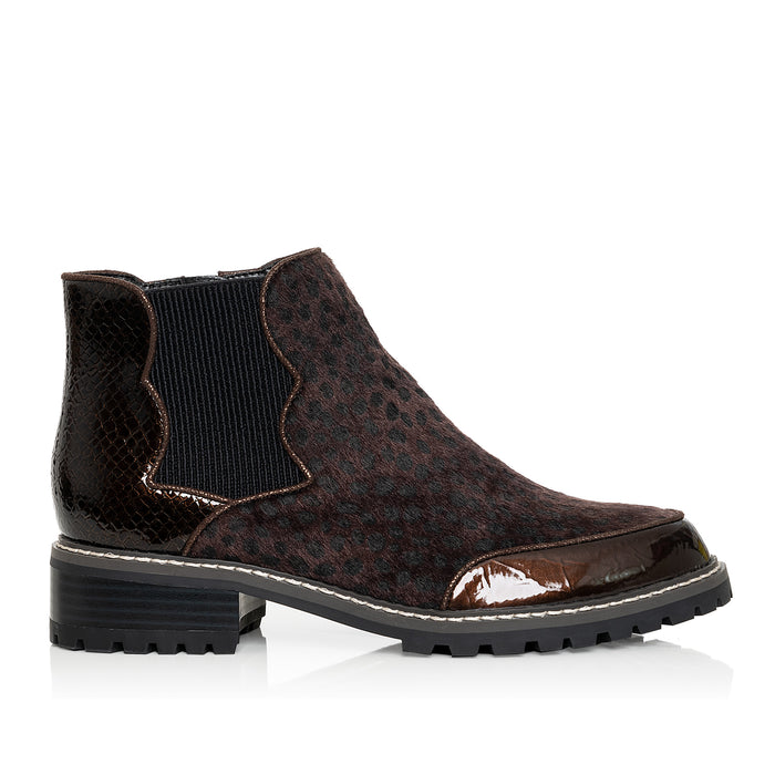 Ronni and Matching Riva Bag Appaloosa Brown