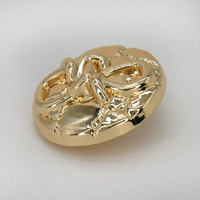 Rope Knot Style Metal Button | 18mm(28L), 20mm(32L) & 23mm(36L)