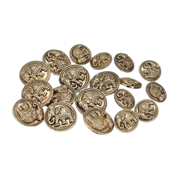 Antique Gold / 23mm(36L) / 50 Buttons