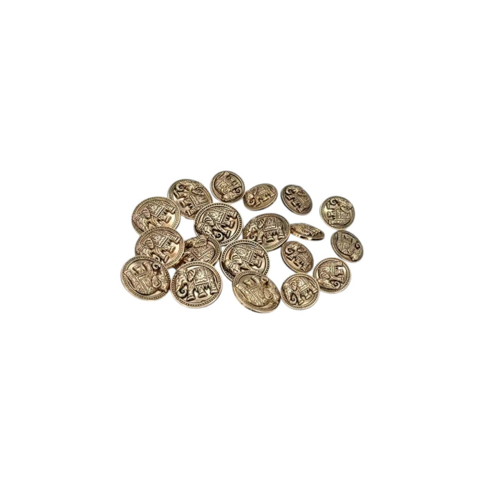 Antique Gold / 18mm(28L) / 50 Buttons