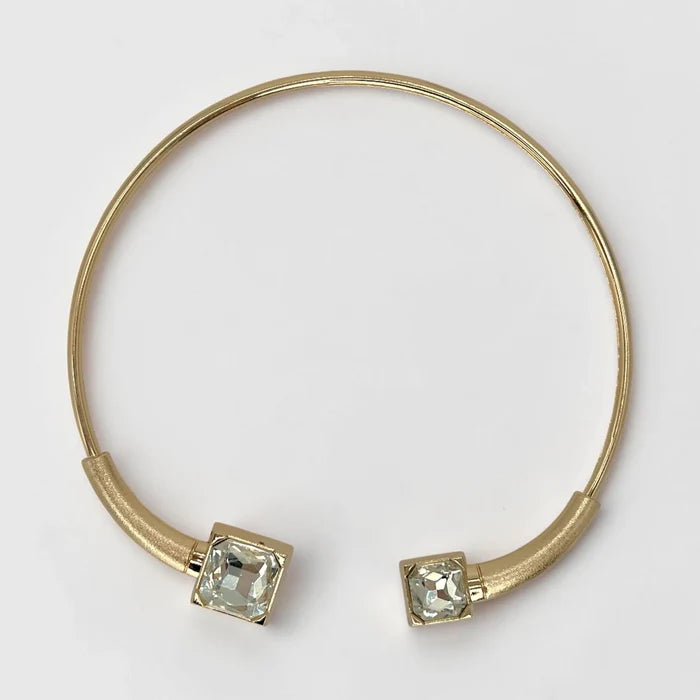 Royal Gemstone Torque Hasli Choker Necklace