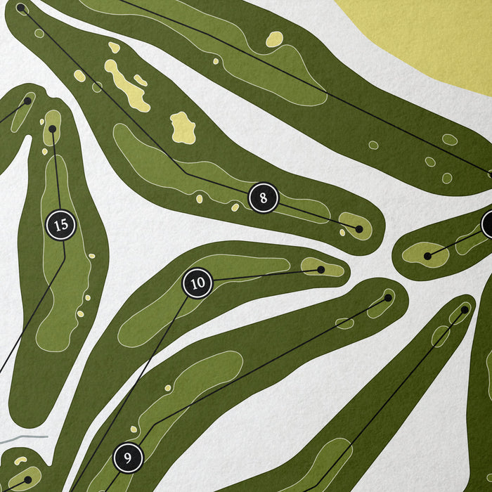 Royal Portrush Golf Club - Dunluce | Golf Course Print | Close+Up