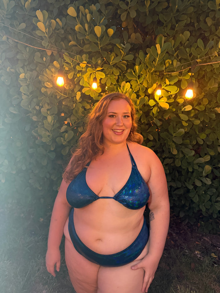 Sapphire Siren Cheeky Bikini Bottom