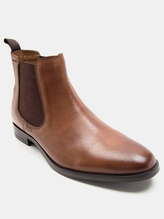 Saville Chelsea Boots Dark Tan  TC-2318DTN