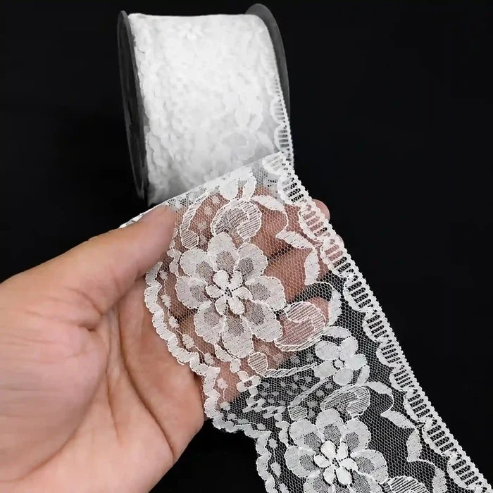 Scalloped Bloom Border Lace | SKU-38