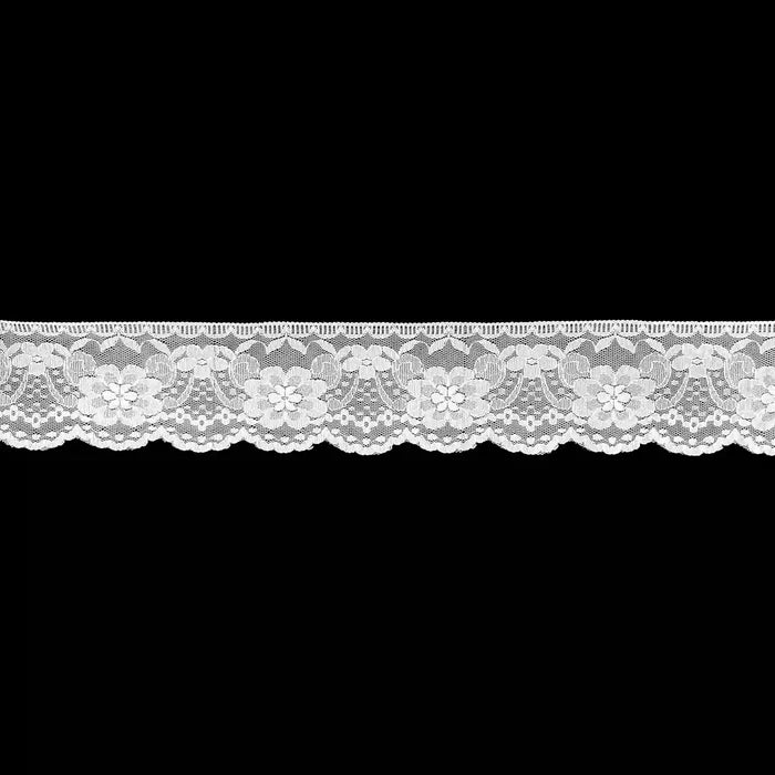 Scalloped Bloom Border Lace | SKU-38