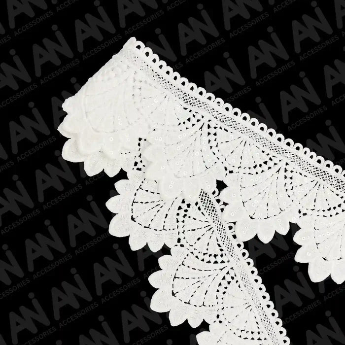 Scalloped Luxury Arch Guipure Lace Trim | 2 Meter
