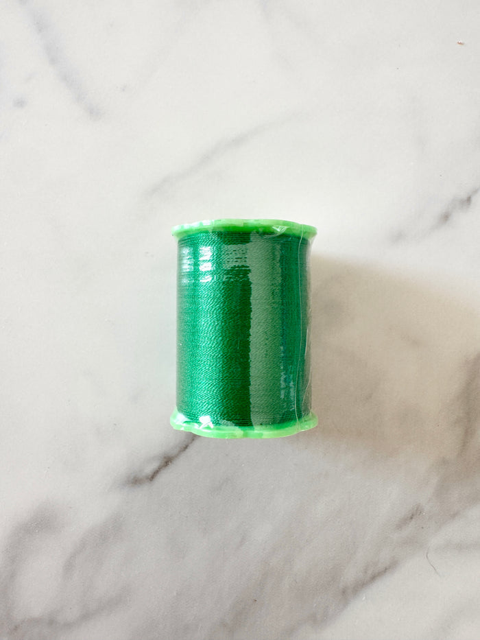 Schappe Spun Hand Sewing Thread - Dark Green (62) - Fujix