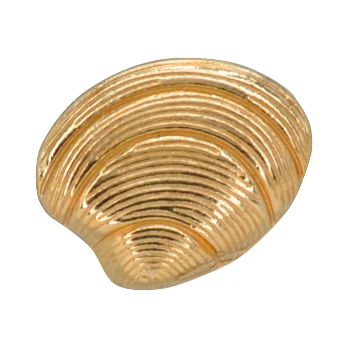 Seashell Metal Button | 15mm & 18mm