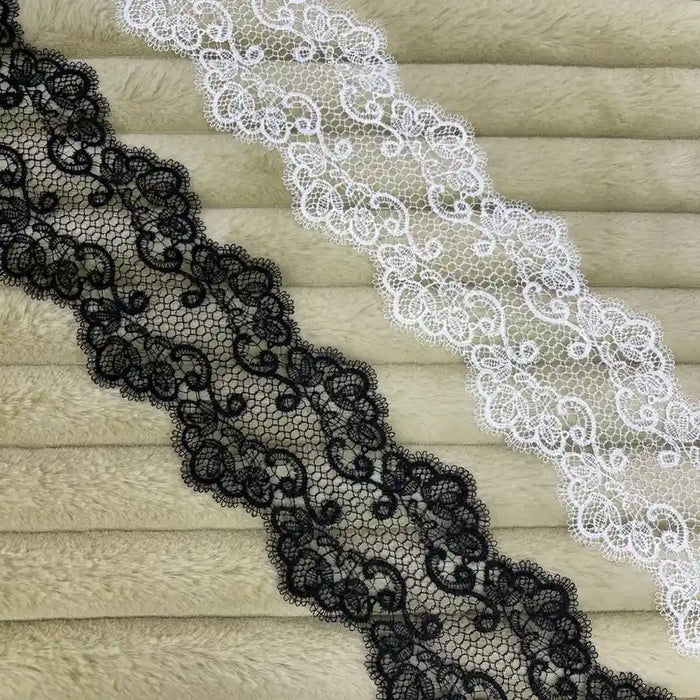 Seraphine Ornate Scroll Lace | Width 8.3cm (3.3 inches) 83mm | SKU-FML-33