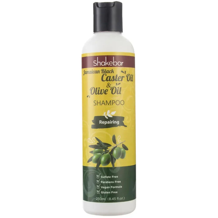 Shakebar Castor Oil & Olive Oil repairing shampoo - Hairgivers