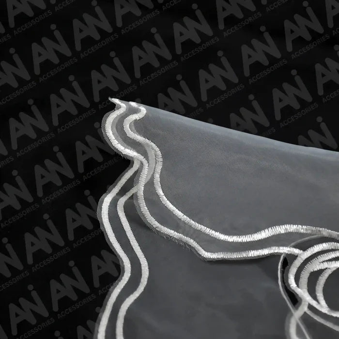 Designer Sheer Organza Bow Collar from Ani Accessories for chic garment enhancement and layering looks