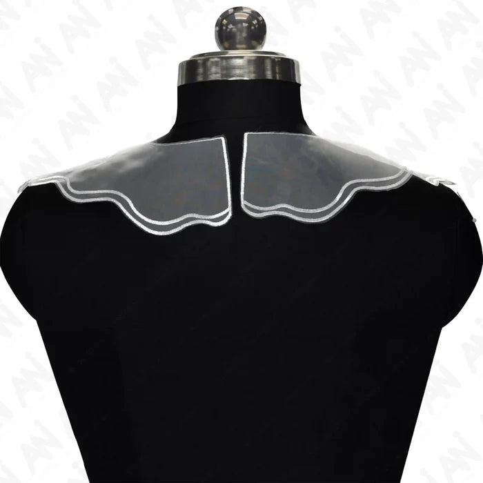 Ani Accessories Sheer Organza Bow Collar crafted for refined modern and ethnic outfit upgrades