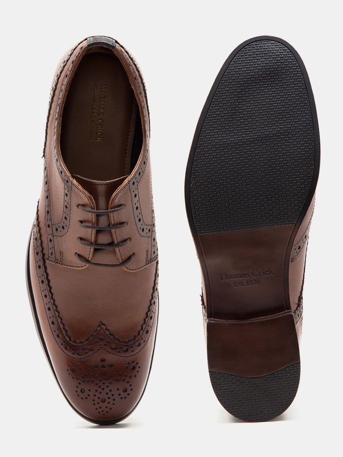 Sheffield Brogue Dark Tan  TC-2314DTN
