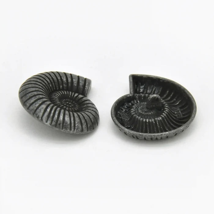 Shell Style Metal Buttons | 34mm(54L)