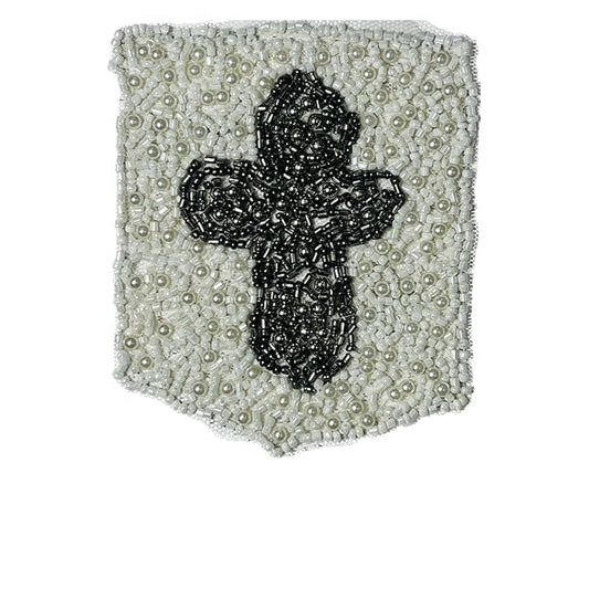 Shield Style Beaded Patch