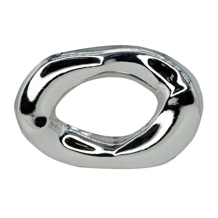 Silver Abstract Brooch