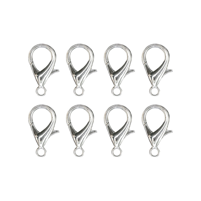 Silver Lobster Claw Clasps