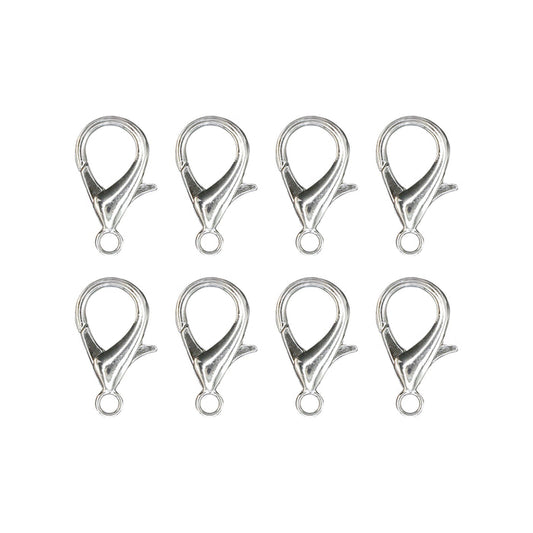 Silver Lobster Claw Clasps