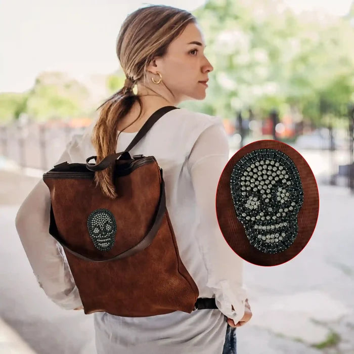 Skull Beads Patch