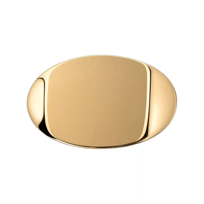 Sleek Oval Design Buckle
