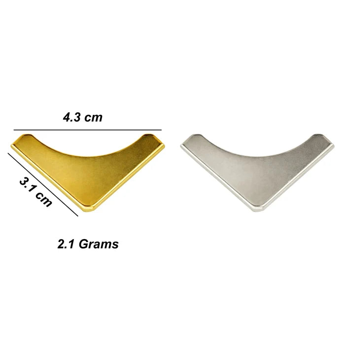 Smooth Chevron Design Collar Tip