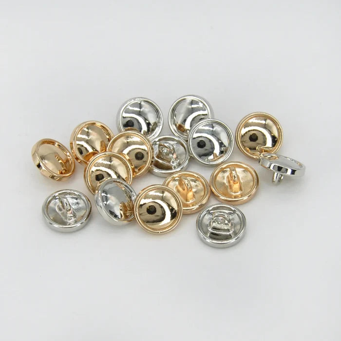 Smooth Finish Metal Button | 11.4mm (18L)