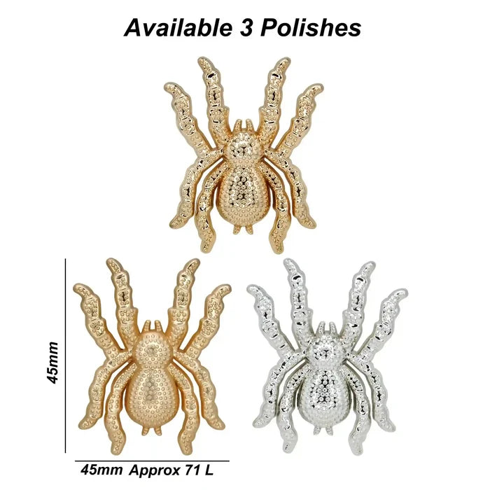 Spider Shaped Metal Buttons | 45mm(71L)