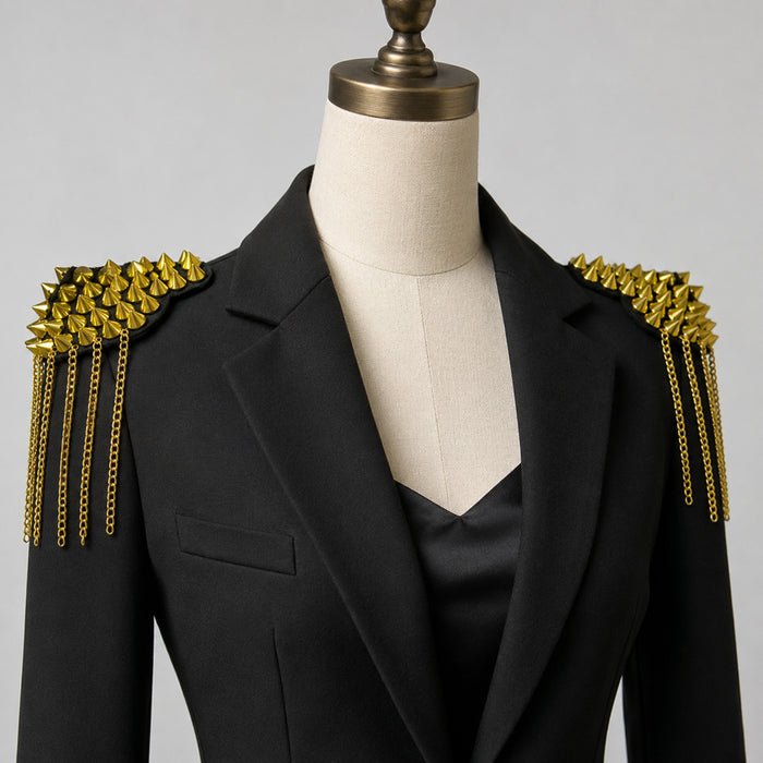 Spikes Shoulder Epaulets