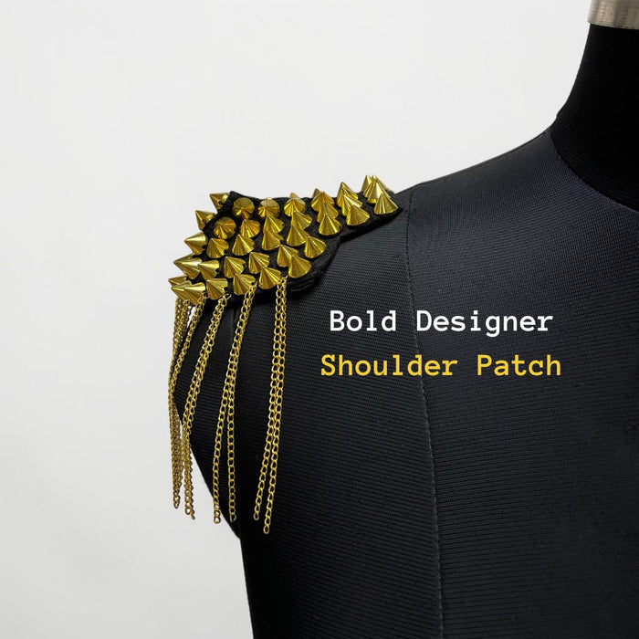 Spikes Shoulder Epaulets