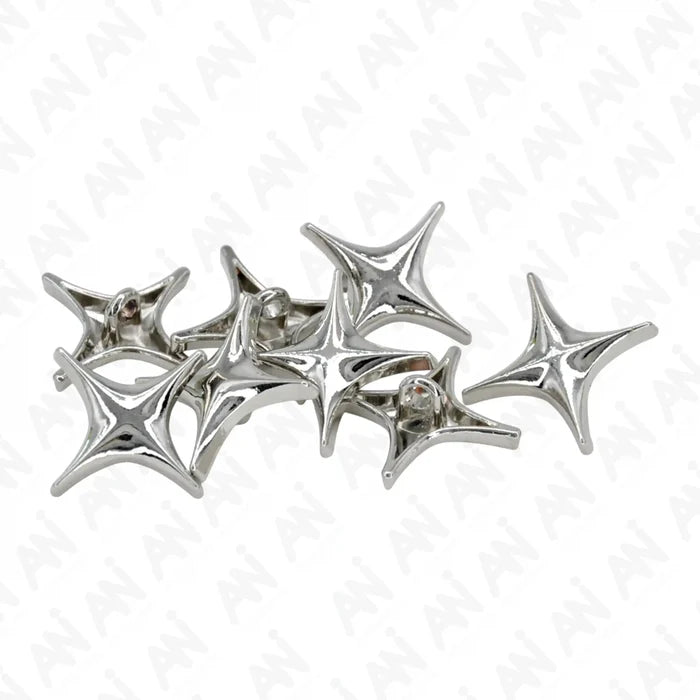 Spinner Star Style Button | 20mm(32L)