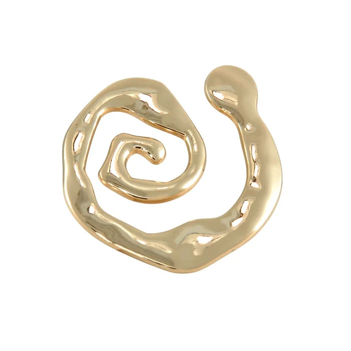 Spiral Inspire Gold & Silver Metal Buckle