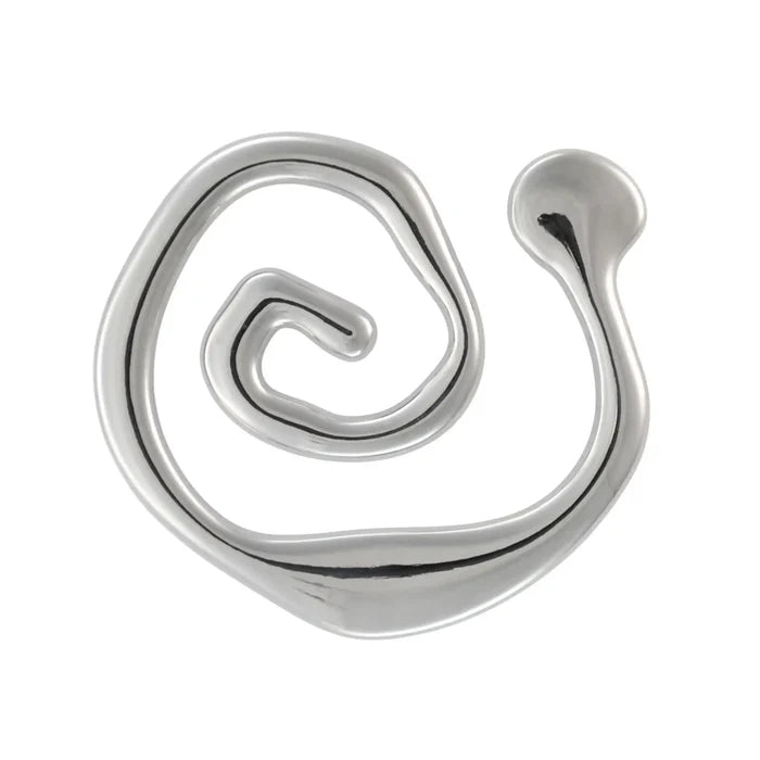 Spiral Inspire Gold & Silver Metal Buckle