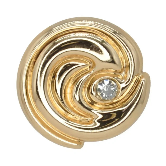 Spiral Metal Button | 15mm(24L) & 23mm(36L)