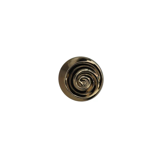 Spiral Style Metal Buttons | 15mm(24L), 18mm(28L) & 23mm(36L)