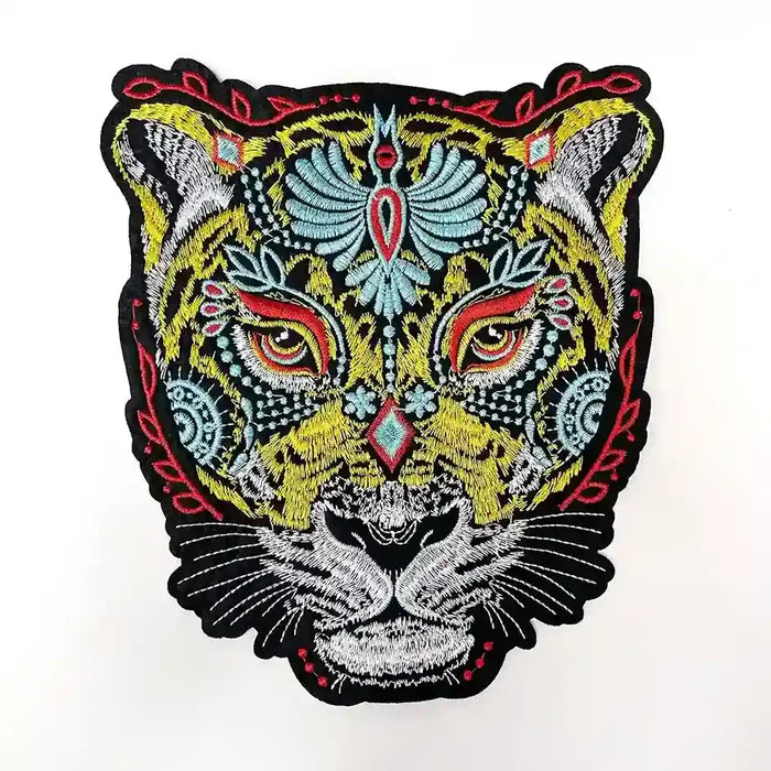 Spirit Jaguar Totem Head Patch | SKU_P-1
