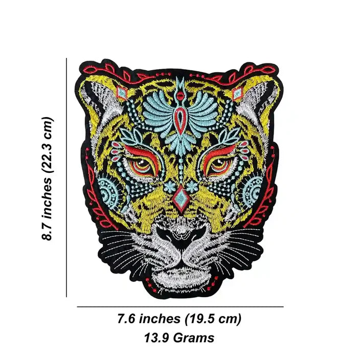 Spirit Jaguar Totem Head Patch | SKU_P-1