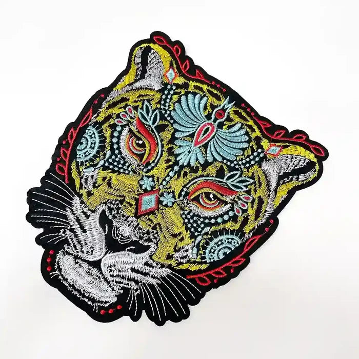 Spirit Jaguar Totem Head Patch | SKU_P-1