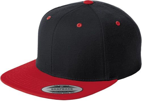 Sport-Tek Yupoong Flat Bill Snapback Cap