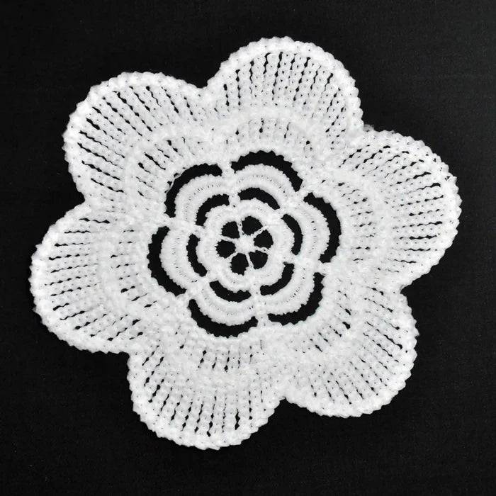 Ani Accessories spun poly floral applique patch for kurti saree blouse dress DIY sewing embellishment