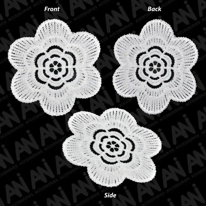 Ani Accessories premium spun poly floral applique sew patch for dress blouse kurti decoration